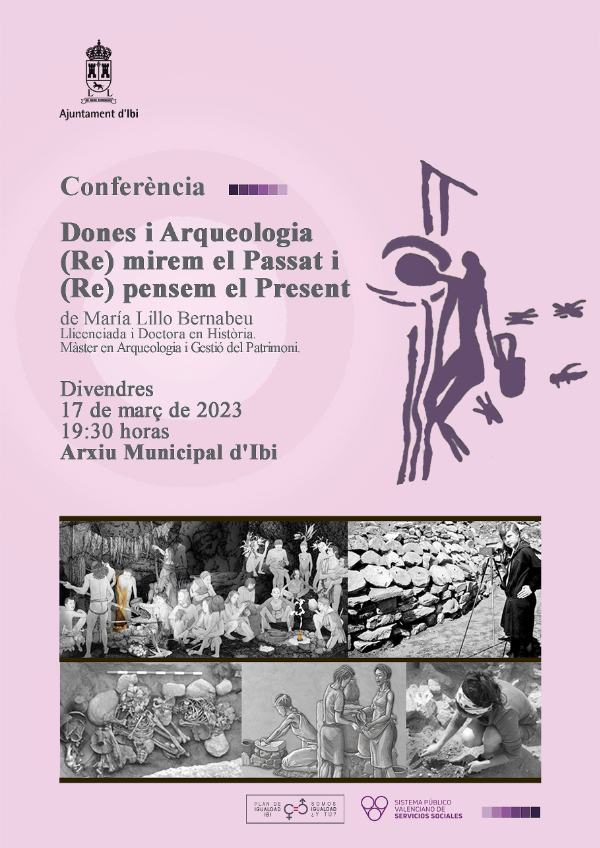 Conferencia sobre la relación entre mujeres y arqueología en Ibi